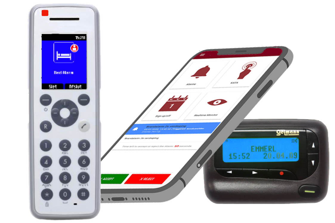 Smartphone pager en DECT 2